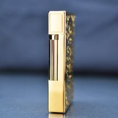 Dupont Hồng Kông Khắc Chìm Hoa Văn Cổ Điến D28