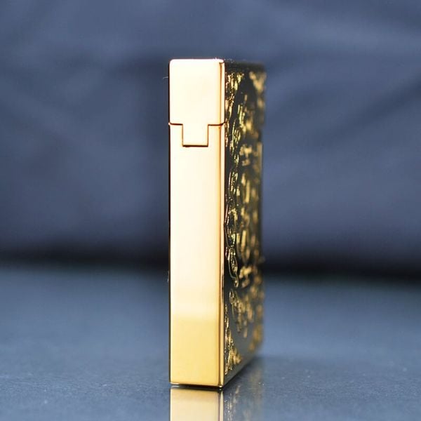 Dupont Hồng Kông Khắc Chìm Hoa Văn Cổ Điến D28