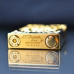 Dupont Hồng Kông Khắc Chìm Hoa Văn Cổ Điến D28