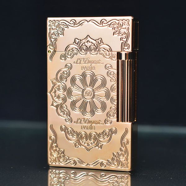 Dupont Hồng Kông Khắc Chìm Hoa Văn Cổ Điến D28