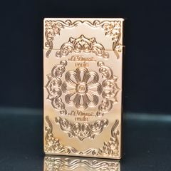 Dupont Hồng Kông Khắc Chìm Hoa Văn Cổ Điến D28