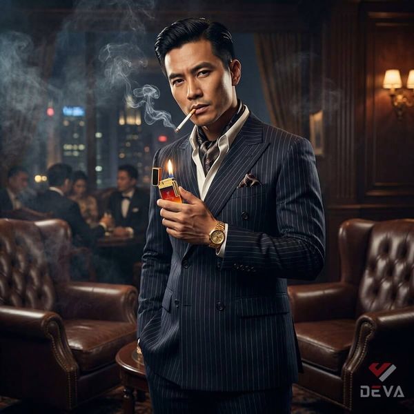 Dupont Hồng Kông Sơn Mài Chủ Đề Thương Hiệu Cigar Monte Cristo D171