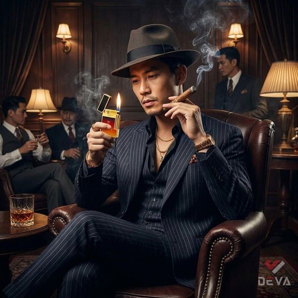 Dupont Hồng Kông Sơn Mài Chủ Đề Thương Hiệu Cigar Monte Cristo D171