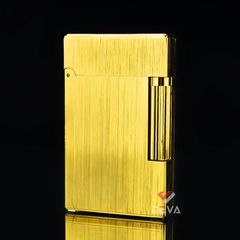 Bật lửa Dupont Hong Kong vân xước mịn không viền D15
