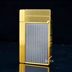 Dupont Hồng Kông Vân Sóng Nổi Kẻ Sọc Dọc Viền D149