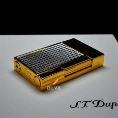 Dupont Hồng Kông Vân Sóng Nổi Kẻ Sọc Dọc Viền D149