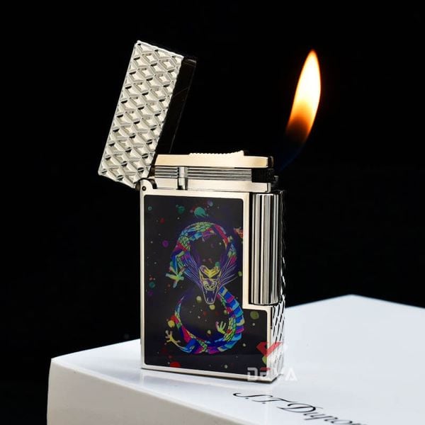 Dupont Hồng Kông Sơn Mài Chủ Đề Rồng Châu Á D126