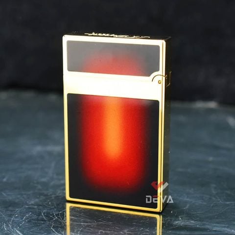 Dupont Hồng Kông Sơn Mài 2 Lửa Chủ Đề Đỏ Vàng Đặc Biệt D2C23