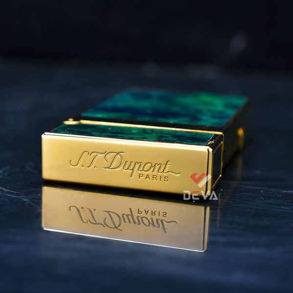 Dupont Hồng Kông Sơn Mài Hoạ Tiết Vân Đá Xanh Lục D38