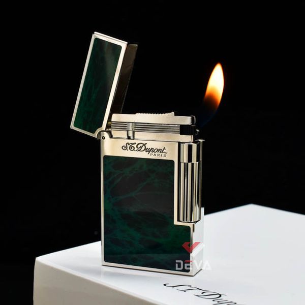 Dupont Hồng Kông Sơn Mài Hoạ Tiết Vân Đá Xanh Lục D38