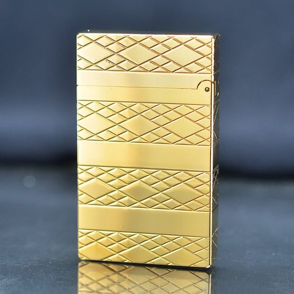 Dupont Hồng Kông Vân Chìm Khắc Sâu Kẻ Ô Hình Thoi D16