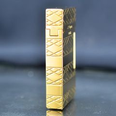 Dupont Hồng Kông Vân Chìm Khắc Sâu Kẻ Ô Hình Thoi D16