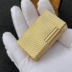 S.T. Dupont Ligne 1 (1 Lỗ Cao) – Họa Tiết Vân Kim Cương Nổi Diamond Head DPH72