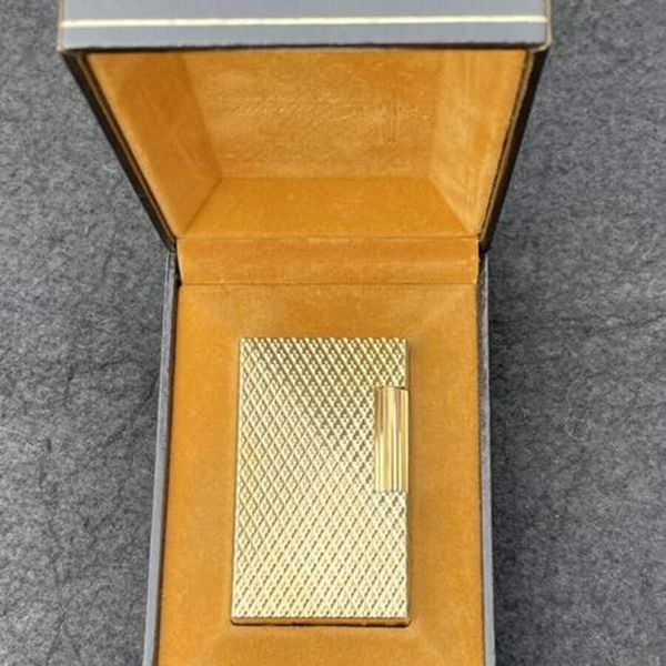 S.T. Dupont Ligne 1 (1 Lỗ Cao) – Họa Tiết Vân Kim Cương Nổi Diamond Head DPH72