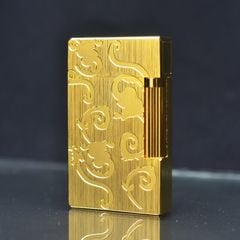 Dupont Hồng Kông Vân Xước Họa Tiết Khắc Chìm Hoa Văn D21