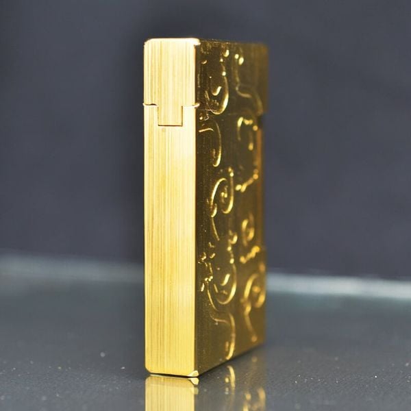 Dupont Hồng Kông Vân Xước Họa Tiết Khắc Chìm Hoa Văn D21