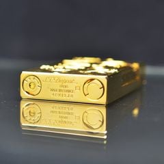 Dupont Hồng Kông Vân Xước Họa Tiết Khắc Chìm Hoa Văn D21