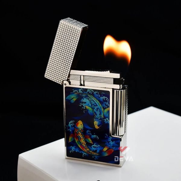 Dupont Hồng Kông Sơn Mài Chủ Đề Cá Koi D134