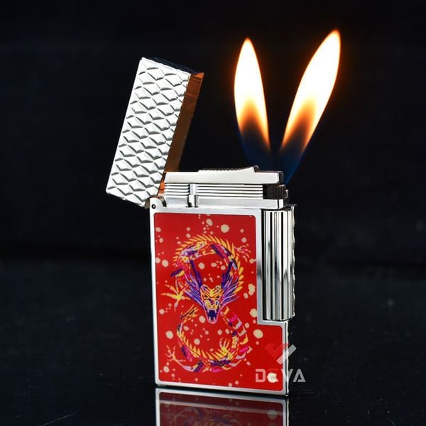 Dupont Hồng Kông Sơn Mài Chủ Đề Rồng Châu Á D126