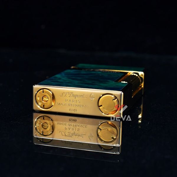 Dupont Hồng Kông Sơn Mài Hoạ Tiết Vân Đá Xanh Lục D38