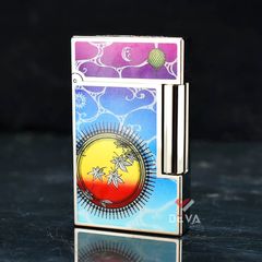 Dupont Hồng Kông Sơn Mài 2 Lửa Chủ Đề With The Row Sun D2C10