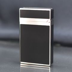 Dupont Hồng Kông Sơn Mài Đen Họa Tiết Chữ D D18