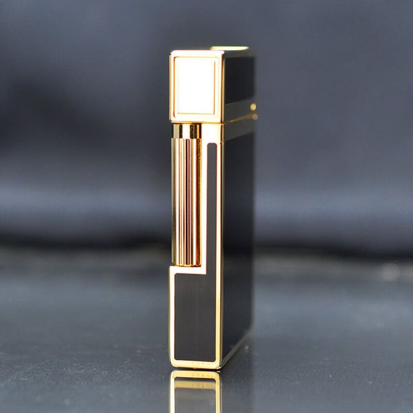 Dupont Hồng Kông Sơn Mài Đen Họa Tiết Chữ D D18