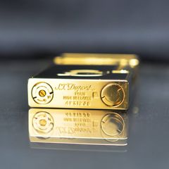 Dupont Hồng Kông Sơn Mài Đen Họa Tiết Chữ D D18