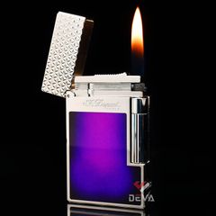 Dupont sơn mài đen nắp hoa văn tam giác D232
