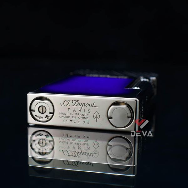 Dupont Hồng Kông Sơn Mài Tím Nắp Vẫn Kim Cương Nổi D165