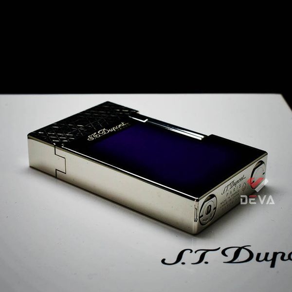 Dupont Hồng Kông Sơn Mài Tím Nắp Vẫn Kim Cương Nổi D165