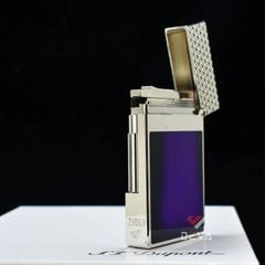 Dupont Hồng Kông Sơn Mài Tím Nắp Vẫn Kim Cương Nổi D165