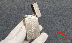 Dupont Hồng Kông Vân Xước Mịn Khắc Chữ Chìm LOGO Dupont D03