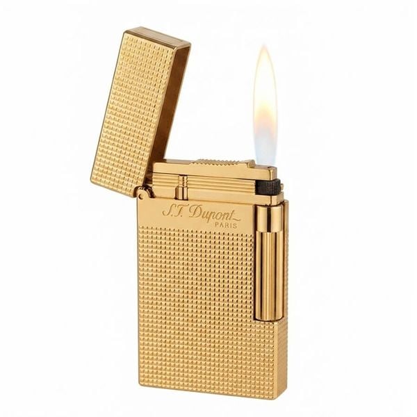 Bật lửa ST Dupont kẻ ô vuông mini nổi D229