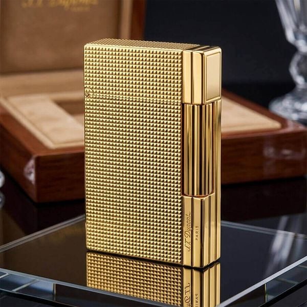 Vân Caro 2 lỗ bọc vàng DPH82