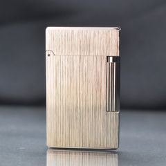 Bật lửa Dupont Hong Kong vân xước mịn không viền D15