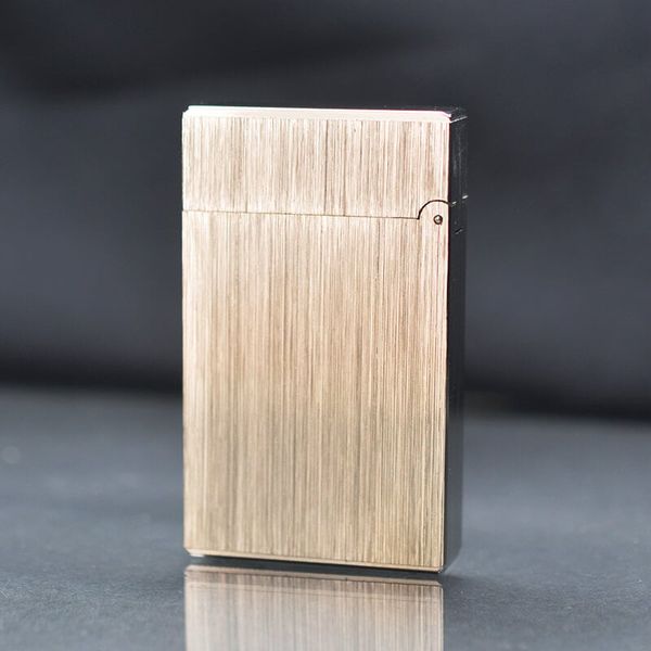 Bật lửa Dupont Hong Kong vân xước mịn không viền D15