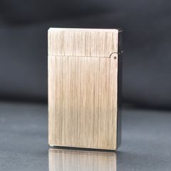 Bật lửa Dupont Hong Kong vân xước mịn không viền D15