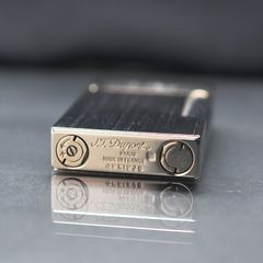 Bật lửa Dupont Hong Kong vân xước mịn không viền D15