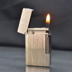 Bật lửa Dupont Hong Kong vân xước mịn không viền D15