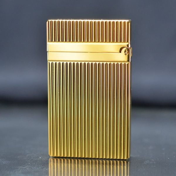 Dupont Hồng Kông Họa Tiết Kẻ Dọc Vân Sóng Nổi D68