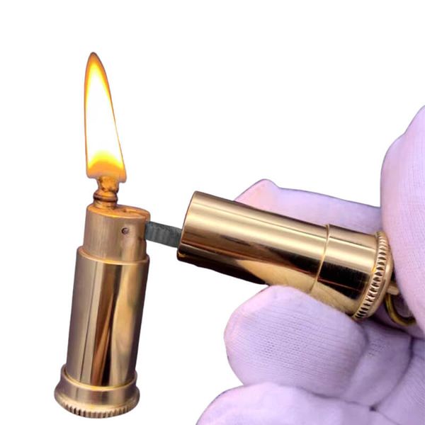 Bật lửa thủ công đồng nguyên khối độc đáo TC38