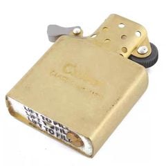 Bật lửa Chief ốp nổi hoa văn gắn đá quý CF1024