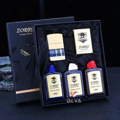 Bật lửa xăng đá chính hãng Zorro bình chứa lộ thiên Z690
