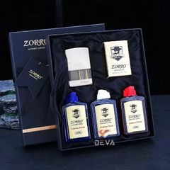 Bật lửa xăng đá chính hãng Zorro bình chứa lộ thiên Z690