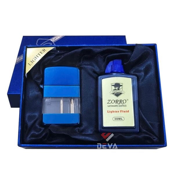 Bật lửa xăng đá chính hãng Zorro bình chứa lộ thiên Z690