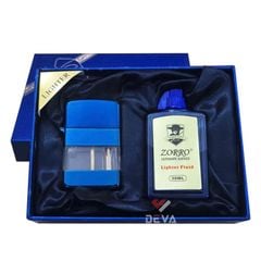 Bật lửa xăng đá chính hãng Zorro bình chứa lộ thiên Z690