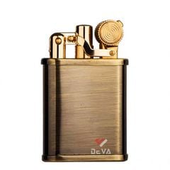 Bật lửa xăng đá chính hãng Zorro đồng nguyên khối có nắp chụp bấc Z559