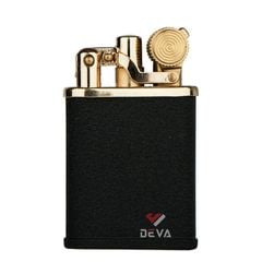 Bật lửa xăng đá chính hãng Zorro đồng nguyên khối có nắp chụp bấc Z559