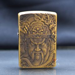 Bật lửa xăng đá Zorro Vỏ Dày Khắc Hình 3D Z902S-H